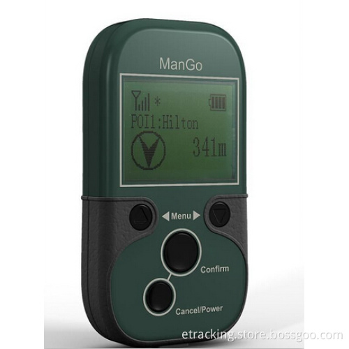 GPS Logger/Guider Mango Playback Historical Track No Need SIM Card, Support TF Card, Display LCD Screen
